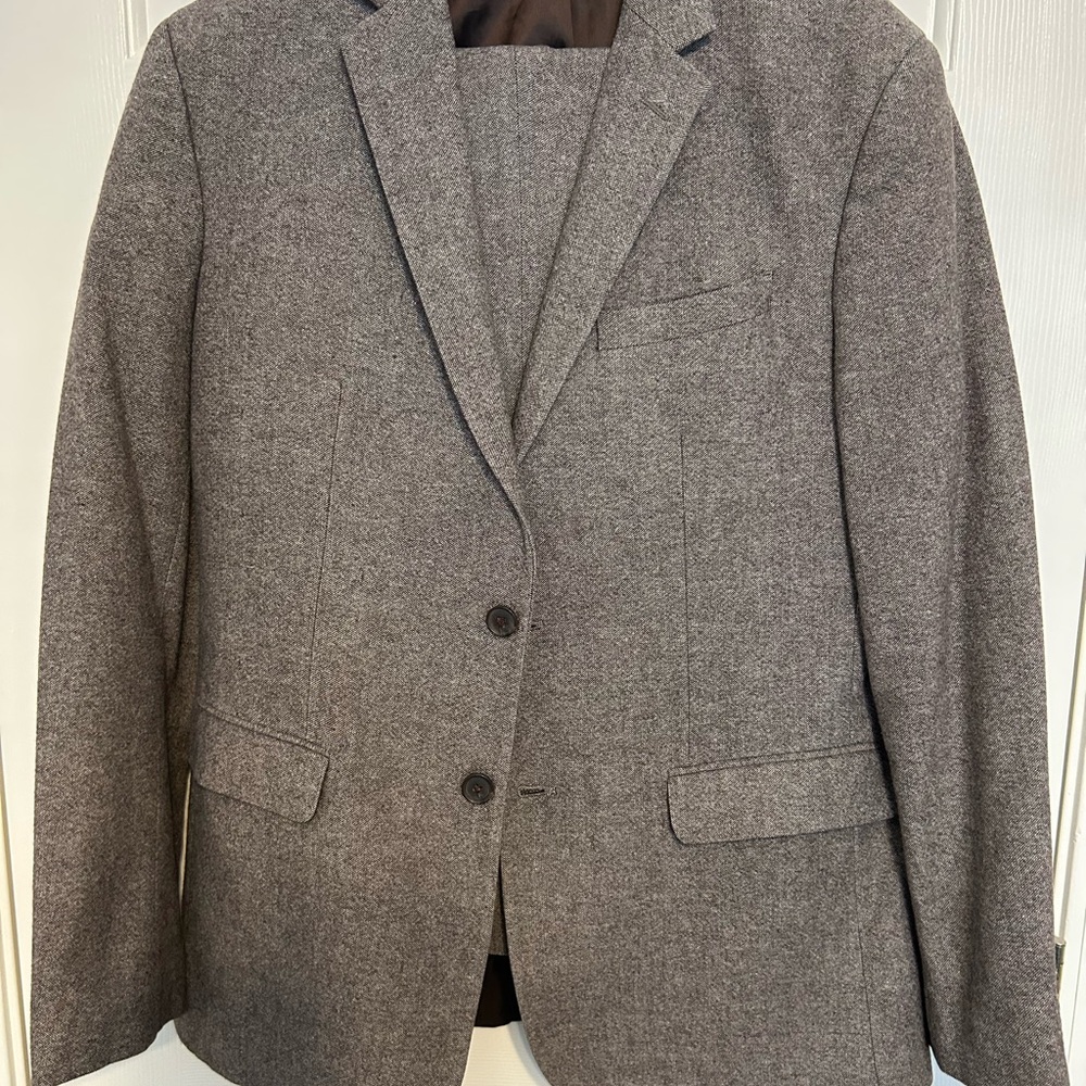 Banana Republic Grey Suit